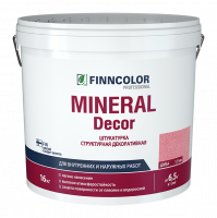 Штукатурка структурная декоративная  Finncolor Mineral Decor. Эффект – шуба
