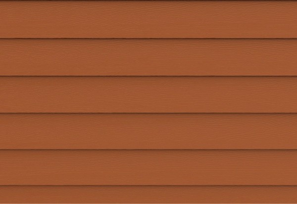 Фибросайдинг DECOVER 3600 х 190 х 8мм Terracotta