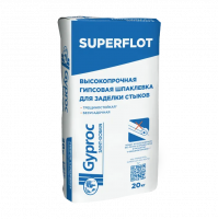 Гипсовая шпаклевка Gyproc SUPERFLOT (Гипрок СУПЕРФЛОТ) (20кг)
