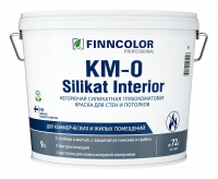 Краска силикатная негорючая интерьерная Finncolor KM-0 Silikat Interior