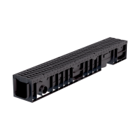 Лоток ЛВП Master DN100 H135 B125 с пластиковой решеткой