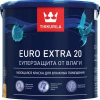 Краска моющаяся для влажных помещений Tikkurila Euro Extra 20
