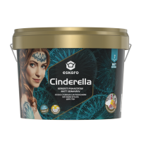 Краска для стен стойкая к загрязнениям Cinderella матовая