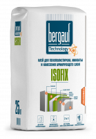 Клей для пенополистирола и минваты Bergauf Isofix, 25 кг