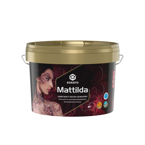 Краска интерьерная моющаяся Mattilda глубокоматовая