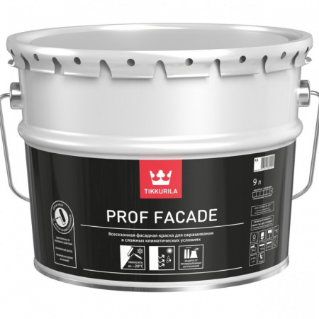 Краска фасадная всесезонная Tikkurila Prof Facade