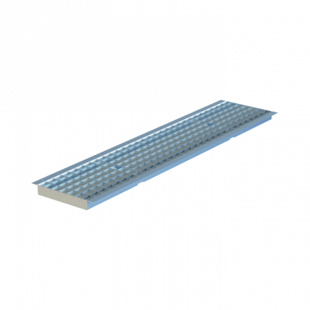 Решетка сварная ячеистая оцинкованная Norma DN200 B125